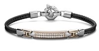 Pulsera Baraka Hombre in Acero Diamante BR361101RODB22041 - BR361101RODB22041
